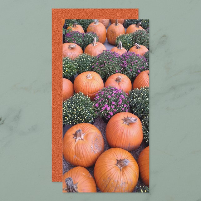 Calabazas en la tarjeta de mercado (Subido por el creador)