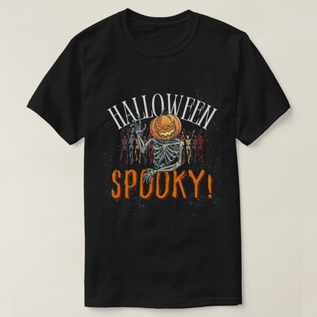 Calabazas espeleón Halloween camiseta | Divertido (Diseño del anverso)
