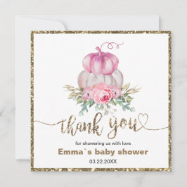 Calabazas Florales Rosadas Caídas gracias