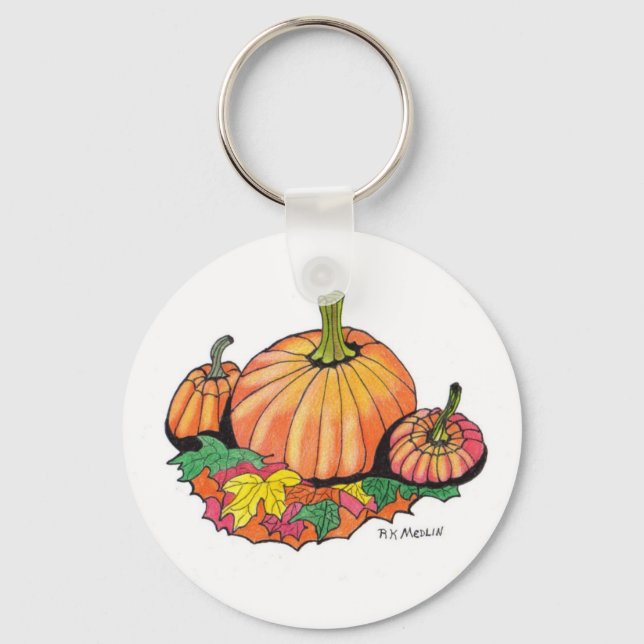 Calabazas, llavero (Anverso)