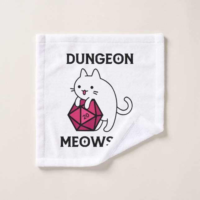 Calabozo Meowster Gato Divertido (Toallita)