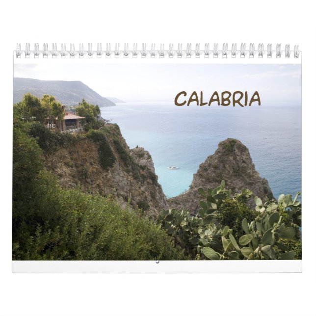 Calabria, Calendario de Pared de Italia (Tapa)