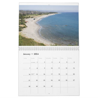 Calabria, Calendario de Pared de Italia
