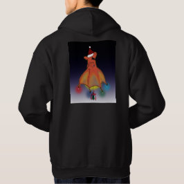 Calamar del vampiro del navidad de la sudadera con