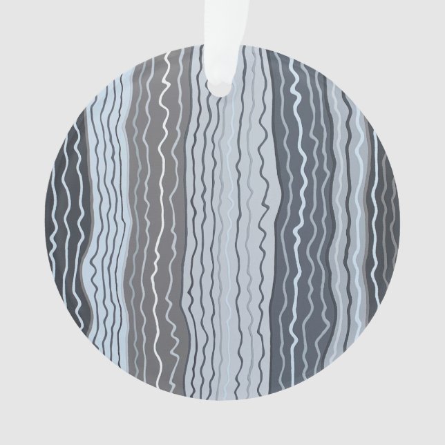 Calamares modernos 5 Ornamento acrílico (Anverso)