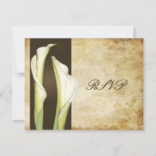 Calas Lillies RSVP GRANDE para invitaciones de 5x7
