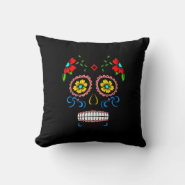 Calavera - almohada del cráneo del azúcar