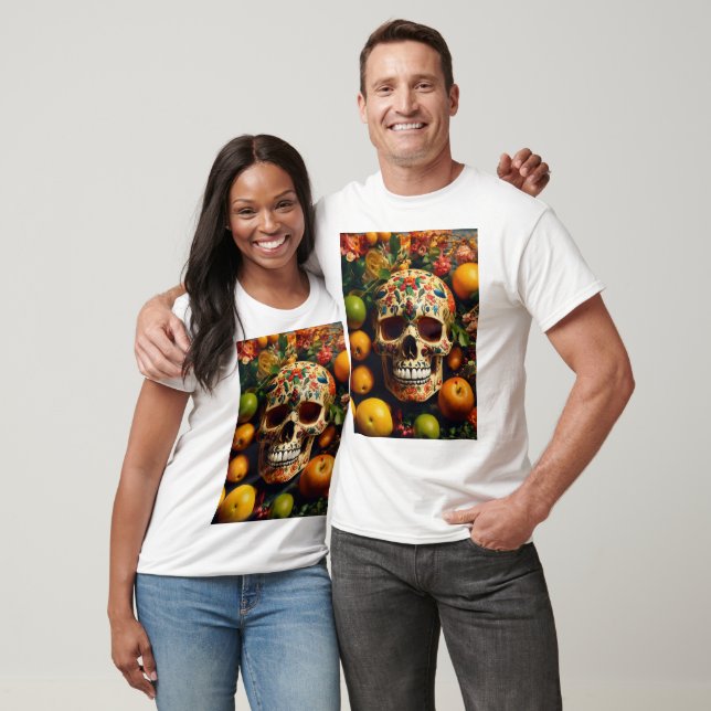 Calavera "Atrévete a usar" en las camisetas de fru (Unisexo)
