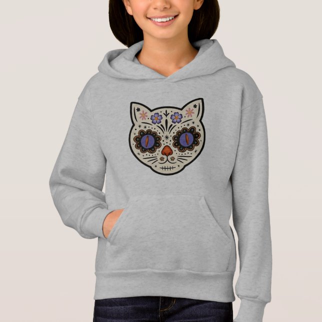 Calavera Azucarada Gatito (Anverso)