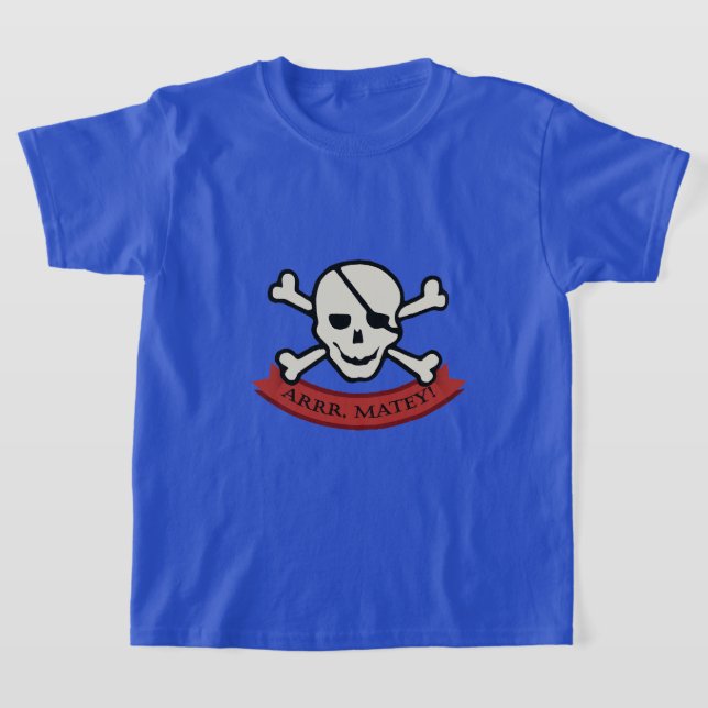 Calavera - Camiseta básica para niños (Distribución)