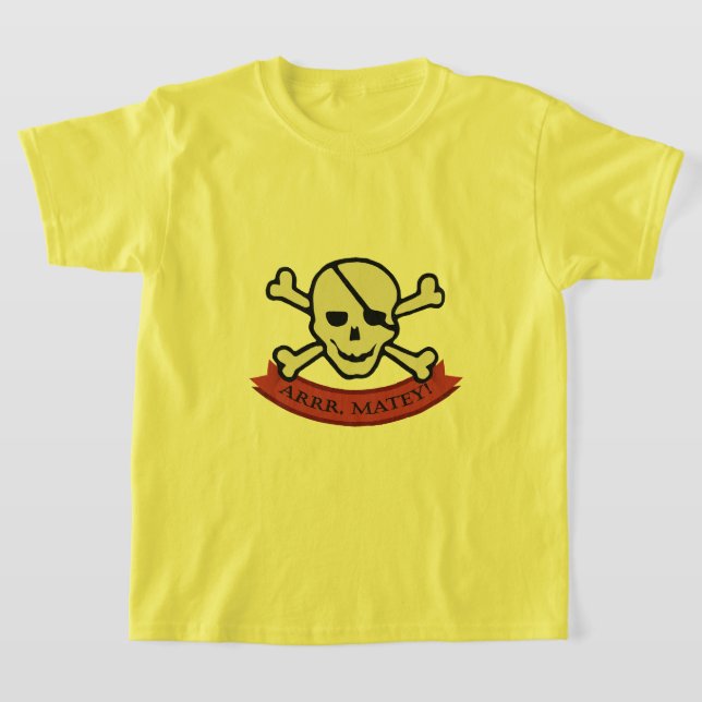 Calavera - Camiseta básica para niños (Distribución)