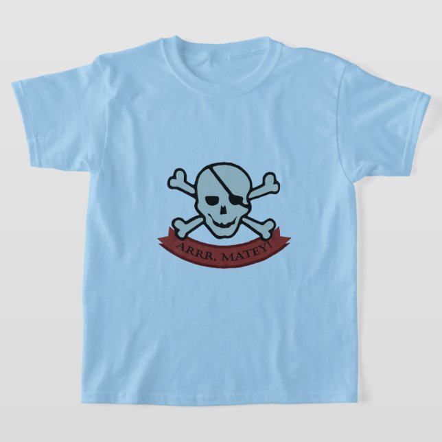 Calavera - Camiseta básica para niños (Distribución)