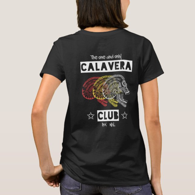 Calavera Club - la única camiseta (Reverso)