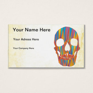 Calavera colorida