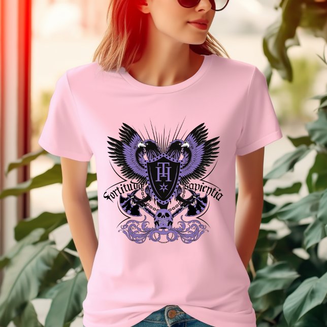 Calavera con camiseta con águila (Subido por el creador)