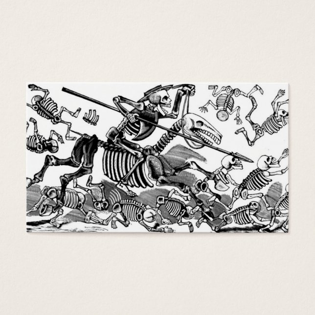 Calavera de don Quijote, alrededor de principios d (Frente)