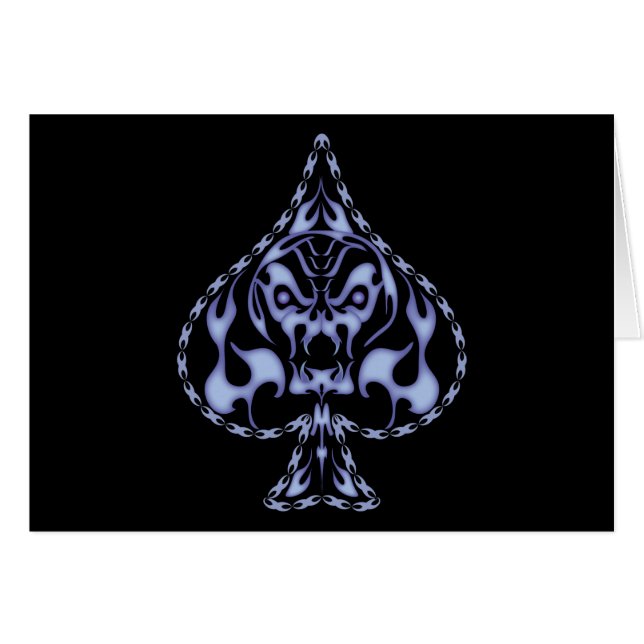 Calavera de espasto azul (Anverso (Horizontal))