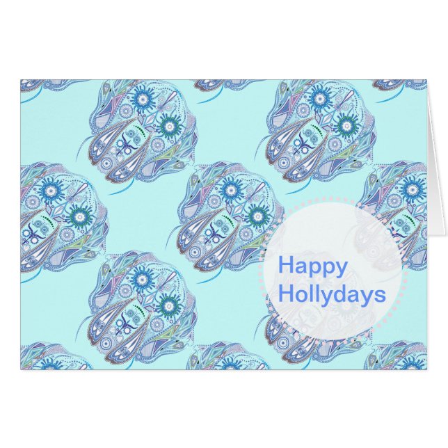 Calavera de Gran Danés Azucarado (Anverso (Horizontal))