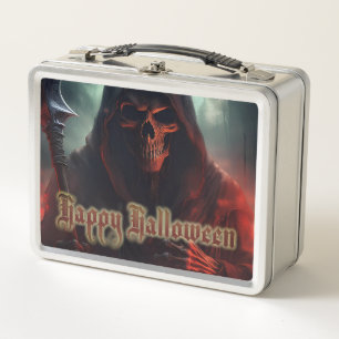 Calavera de la Parca Halloween Arte Espeluznante