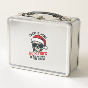 Calavera de Navidad Ho Ho Ho Humor Diseño