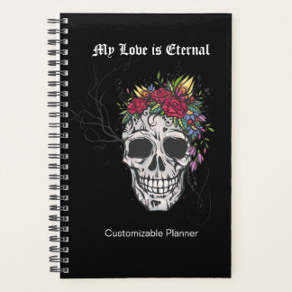Calavera de personalizable del planificador de la 