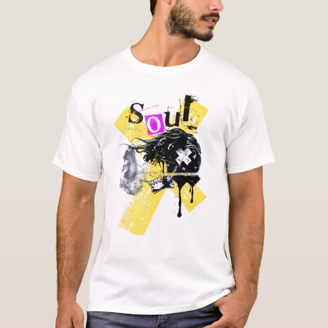 Calavera de "Soul X" - Camiseta (Anverso)