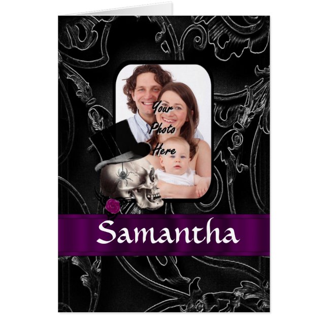 Calavera de tatuaje gótico (Frente)