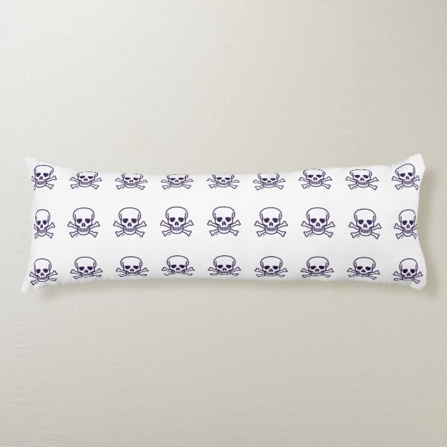 Calavera en almohada corporal de huesos (Anverso)