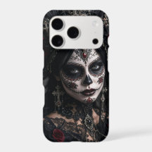Calavera Gótica Carmesí - Rosa Negra