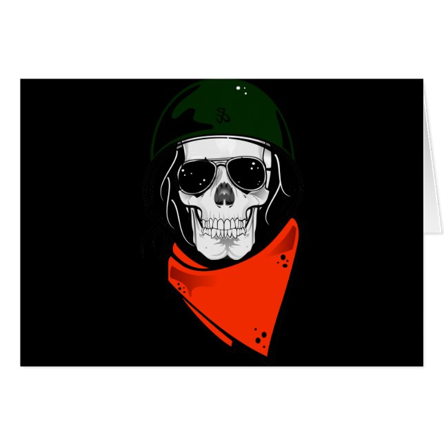 Calavera militar (Anverso (Horizontal))