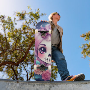 Calavera Monada Patineta
