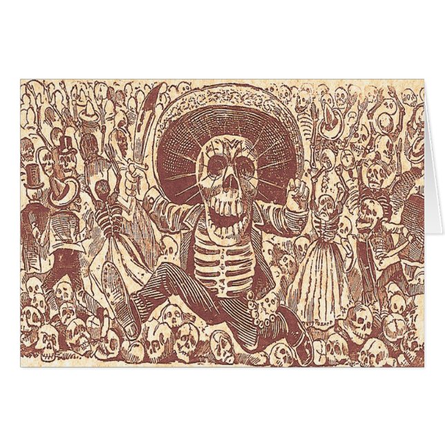 Calavera Oaxaca (Anverso (Horizontal))