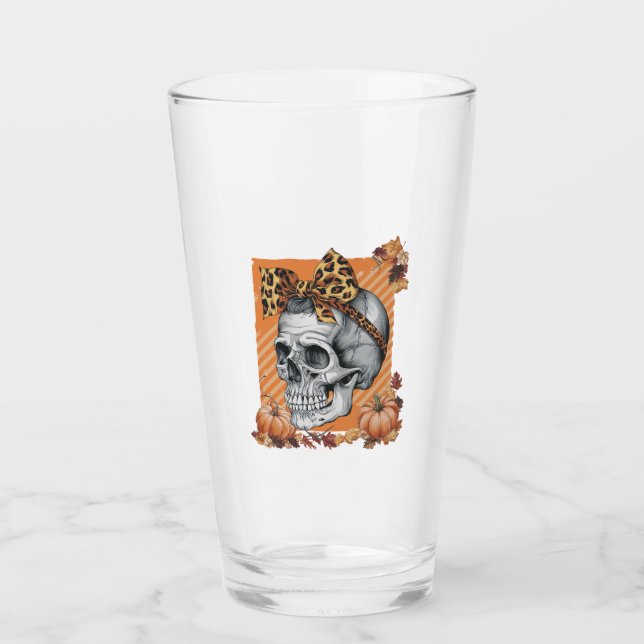 Calavera Otoño Arco Halloween (Anverso)
