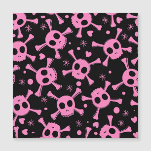 Calavera pirata: Patrón de corazones brutales