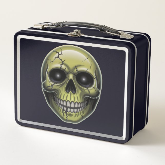 Calavera resquebrajada (Anverso)