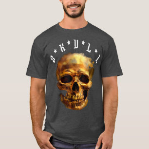 Calavera Skeleton Huesos Muerte Camiseta