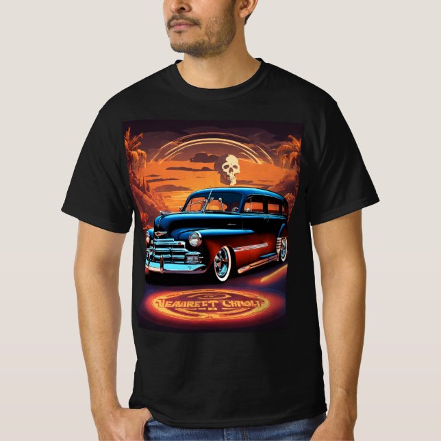Calavera y acero: camiseta Chevrolet Fleetmaster d (Anverso)