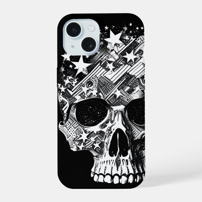 Calavera y estrellas IV (Reverso )