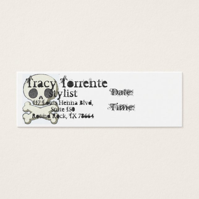 calavera y huesos, Tracy T... (Frente)