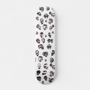 Calaveras 3D: Patineta personalizada