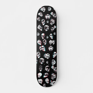 Calaveras 3D: Skateboard Personalizado