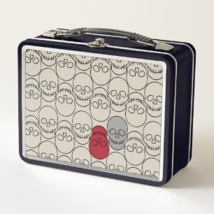 Calaveras - Blanco óseo y negro mural