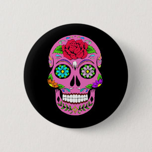 Calaveras de Azúcar Botón
