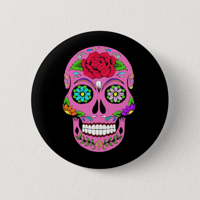Calaveras de Azúcar Botón (Anverso)