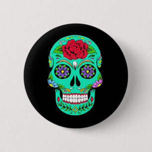 Calaveras de Azúcar Botón