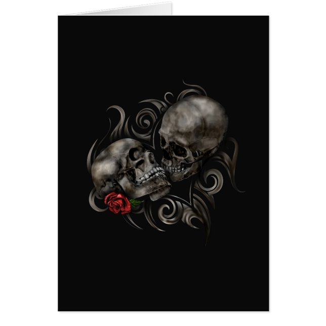 Calaveras enamoradas (Frente)