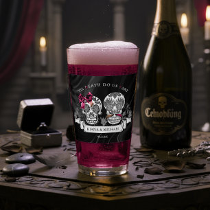 Calaveras Gótico Burgundy Sagrado ID866