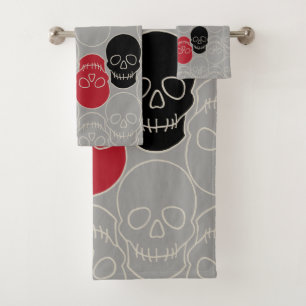 Calaveras - Gris fantasma y blanco óseo