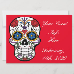 Calaveras humanas decoradas Arte Thunder_Cove