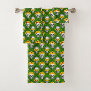 Calaveras Verdes y Serie de Girasoles Diseño 14